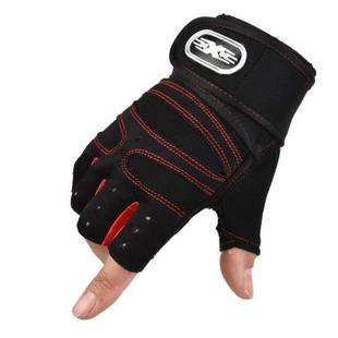 men half finger antiskid riding gloves cycling sport glove