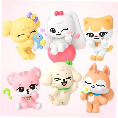Kpop IVE Cherry Plush Kawaii Cartoon Jang Won Young Plushie0