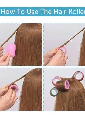 Hair Rollers Self Grip Hair Curlers 6/12Pcs Hair Roller Heat