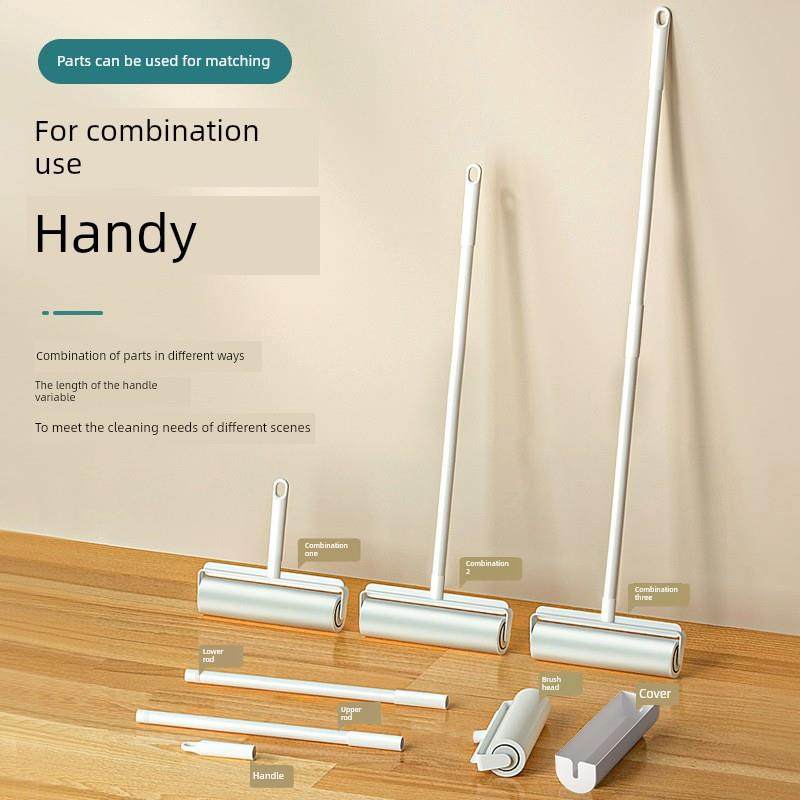 lint dust hair remover cloth sticky roller brush cleaner 1