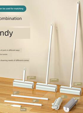 lint dust hair remover cloth sticky roller brush cleaner 1
