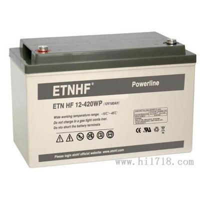 蓄电池ETNHF12-690WUPS电源专用高功率蓄电池12V200AH