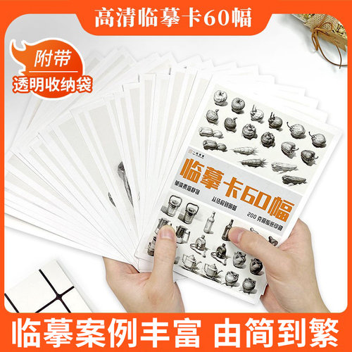 一线美誉临摹卡单体静物