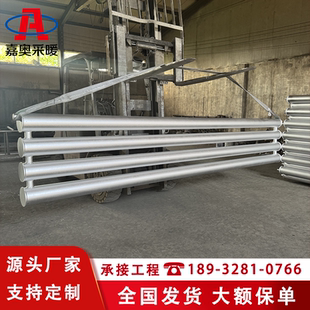 光排管散热器a型b型 有缝管光排管散热器 钢制大口径光排管暖气片
