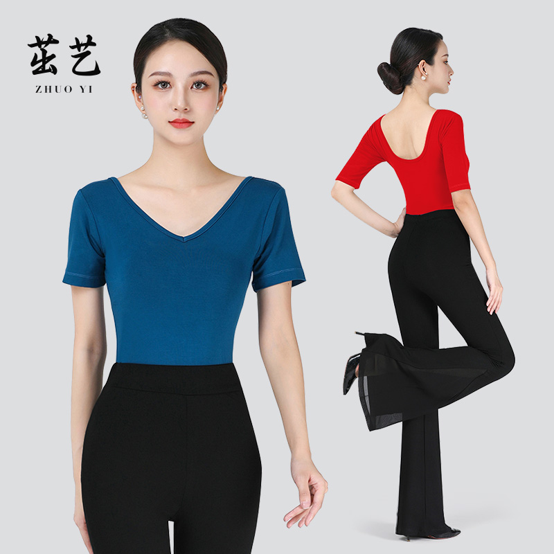 形体服套装2024新款艺考练功服