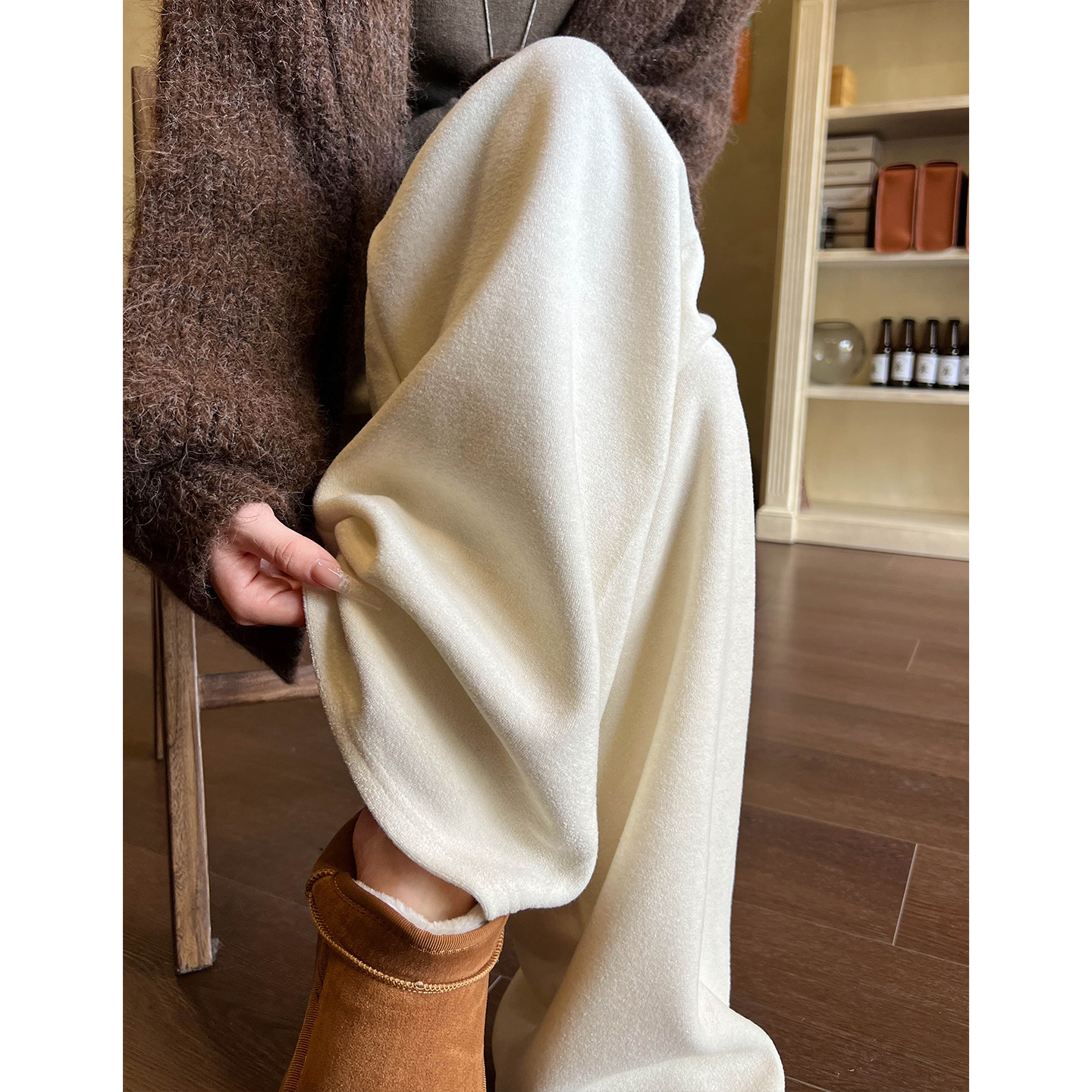 糯米裤女2025新款小个子今年流行