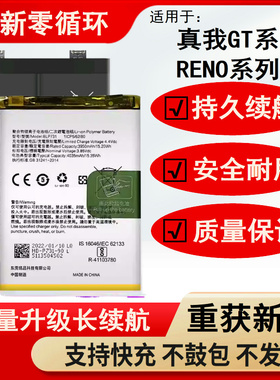 适用Realme真我GT NEO2电池3真我GT大师探索版电板BLP849/857