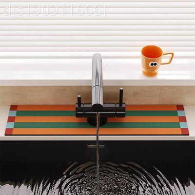 孟菲斯水龙头吸水垫厨卫生间洗房手池台面水池窄沥软水OJG垫硅边