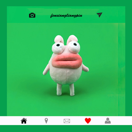 青蛙毛绒挂件兔搞怪可爱礼物