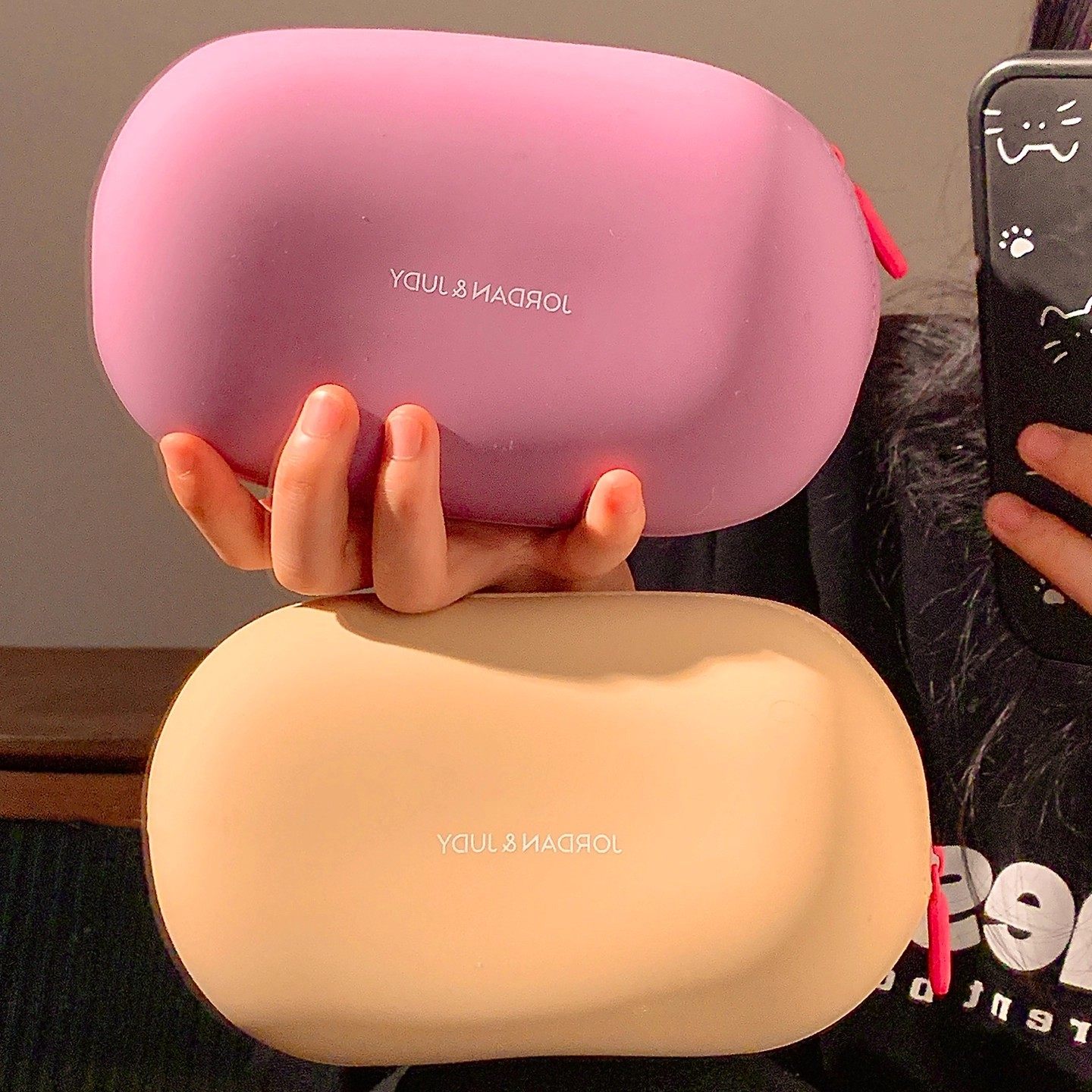 旅行硅胶洗漱包出差防水化妆包女便携随身护肤品收纳袋大容量