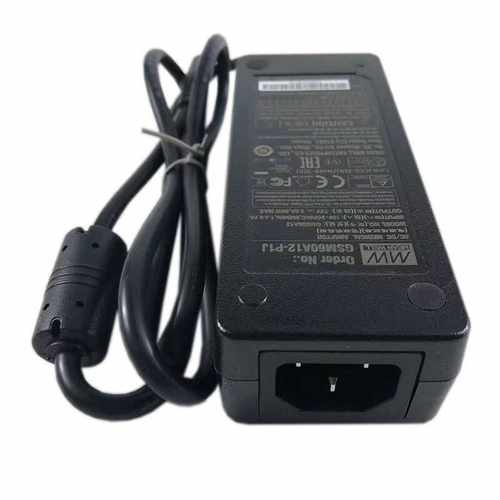 GSM60A12-P1J台湾明纬60W医疗用LED指示直流AC-DC12V电源适配器5A