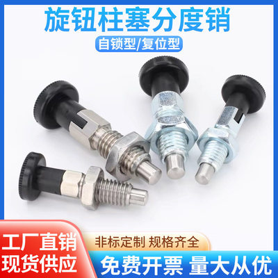 ZAG15/6旋钮柱塞不锈钢弹