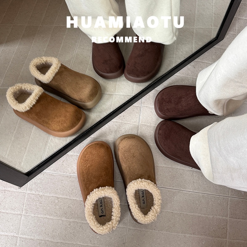 巨好看的加绒勃肯鞋女鞋冬季2025