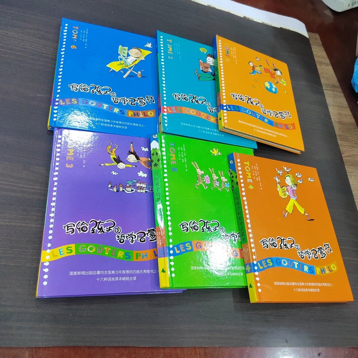 正版旧书 写给孩子的哲学启蒙书（共6册）碧姬·拉贝米歇尔·毕奇 作者；雅克·阿扎姆 插图 广西师范大学出版社 2009-05