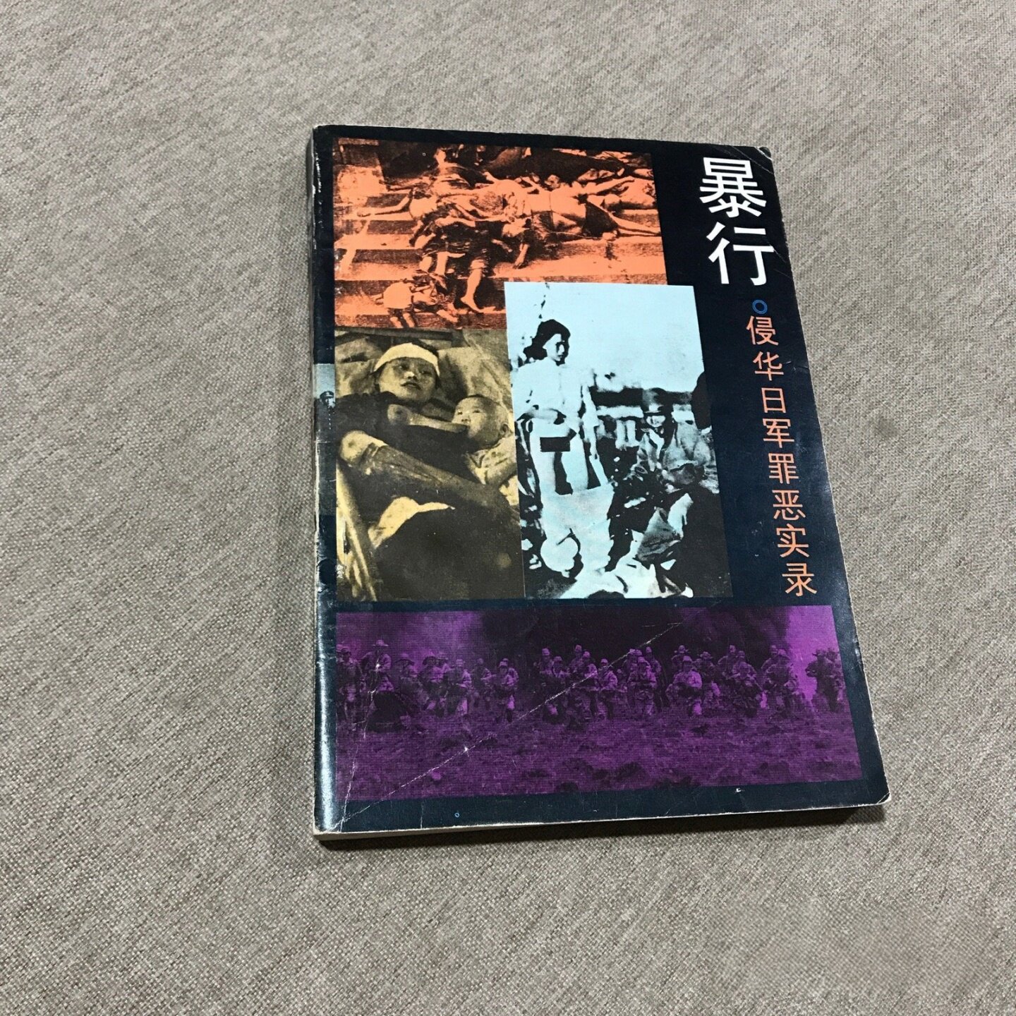 正版旧书 暴行 侵华日军罪恶实录 孙震 三环出版社 1991-10