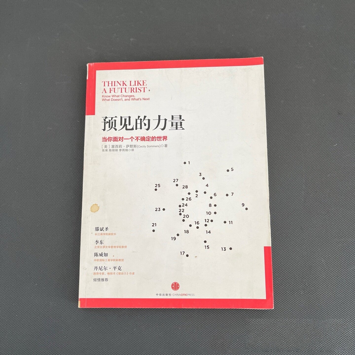 正版旧书 预见的力量：当你面对一个不确定的世界 [美]塞西莉·萨默斯 著；张杲、 陈丽丽 、 李雨锦 编  中信出版社  2013-09