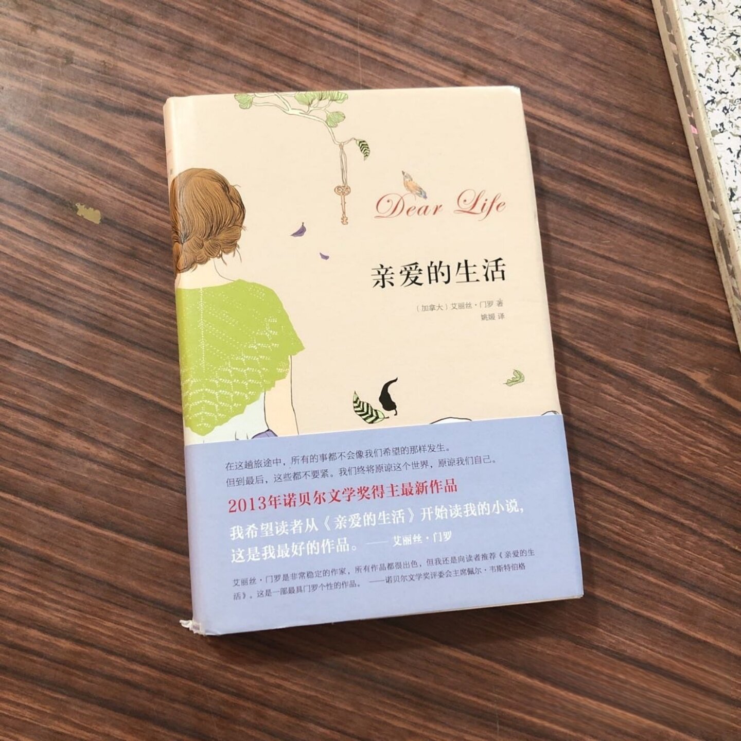 正版旧书 亲爱的生活 [加拿大]艾丽丝&middot;门罗 著；姚媛 译 北京十月文艺出版社 2014-05