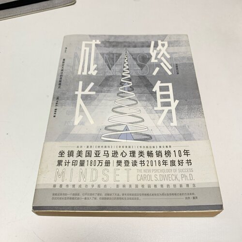 正版旧书 终身成长：重新定义成功的思维模式 [美]卡罗尔·德韦克（Carol Dweck） 著；楚祎楠 译 江西人民出版社 2017