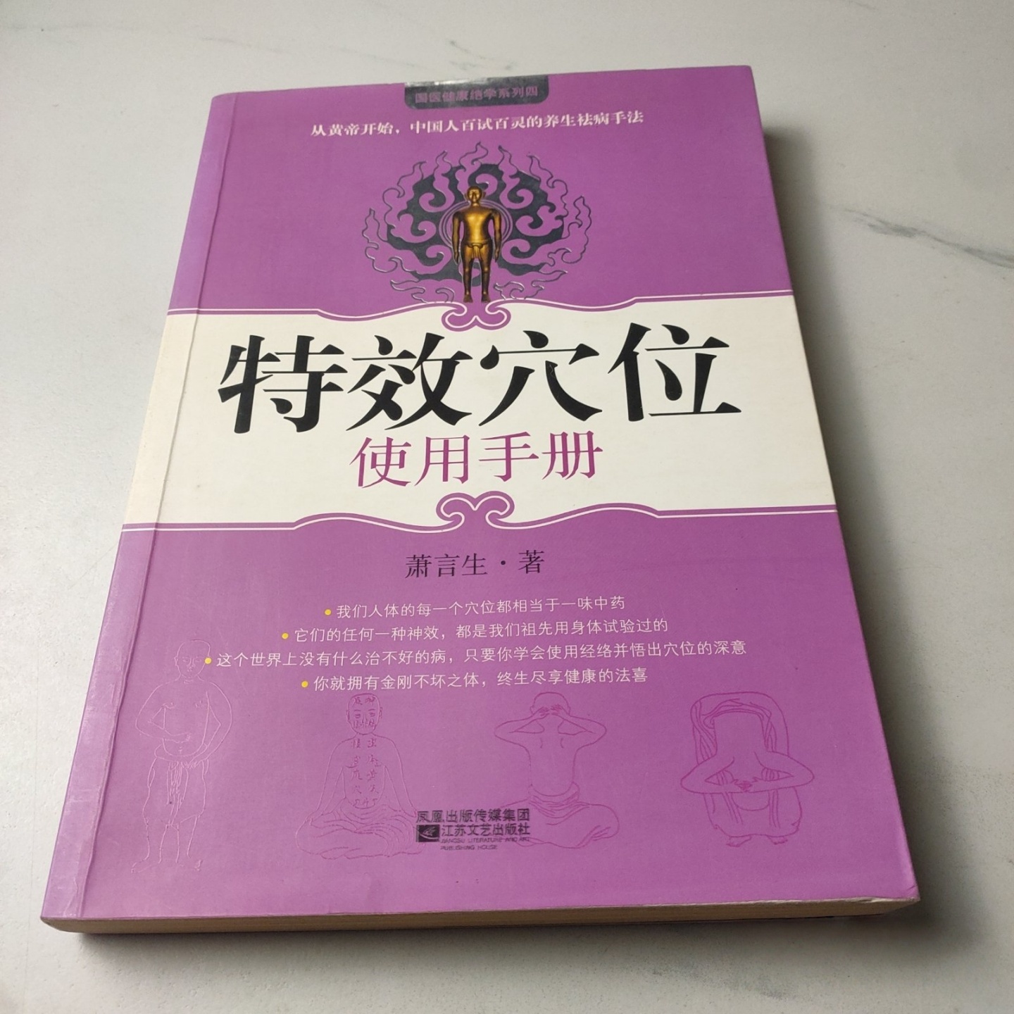 正版旧书 特效穴位使用手册 萧言生 / 江苏文艺出版社 / 2007-09 / 中医养生按摩穴位指导书籍