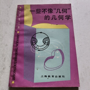 正版旧书 一些不像“几何”的几何学 （中学生文库）（数学导引辑）沈信耀  上海教育出版社 1989