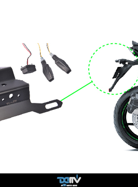 DIMOTIV KAWASAKI 川崎 NINJA 1000SX LED短尾牌照架方向灯 DMV