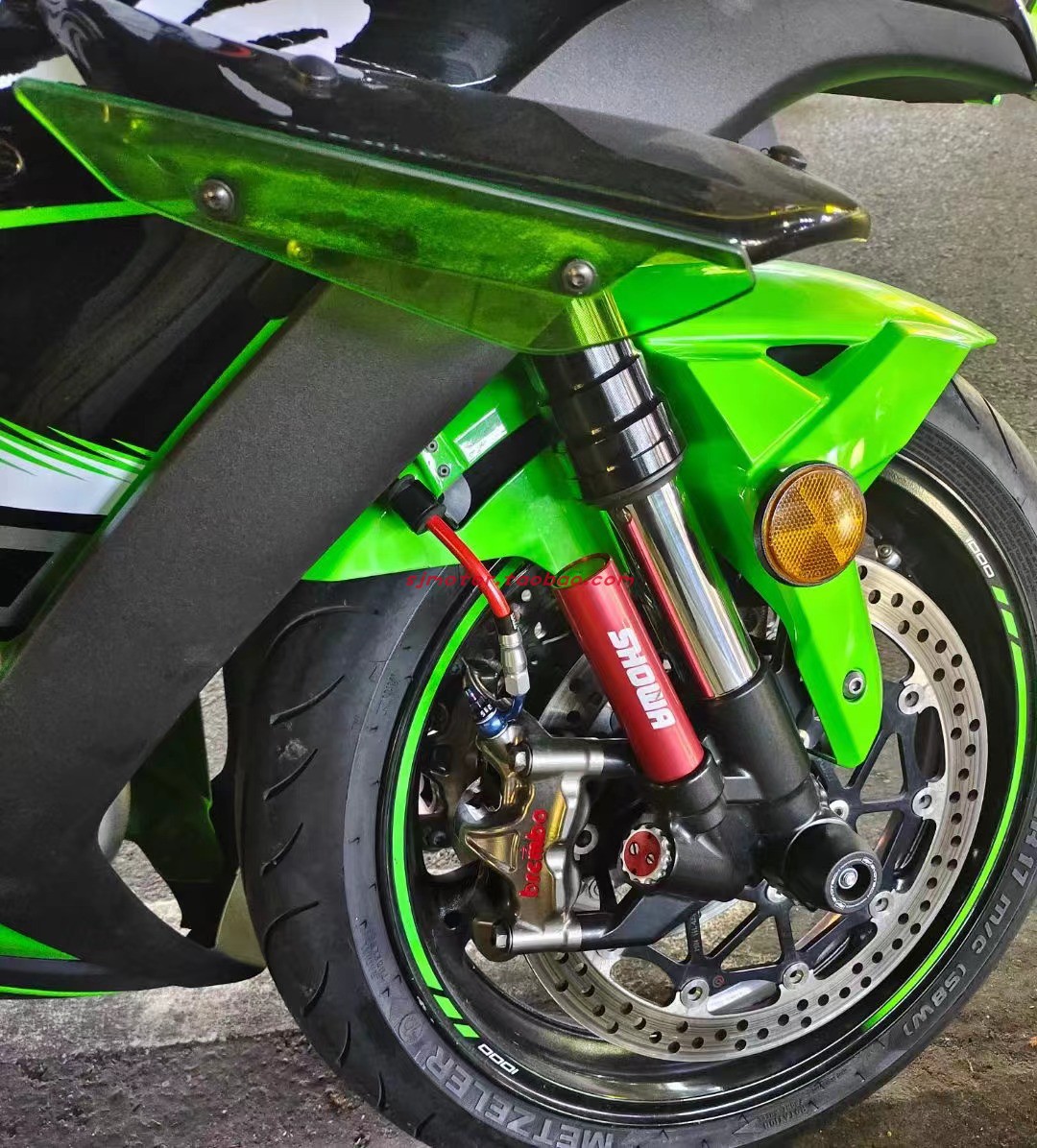 川崎ZX10R改装刹车油管金属钢喉