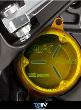 德国 DIMOTIV KYMCO 光阳 AK 550 前传动皮带透明保护盖 DMV