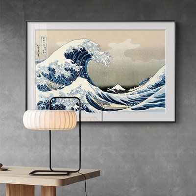 速发神奈川冲浪里 浮世绘饰式客厅装日画画挂画餐厅墙画壁画字画