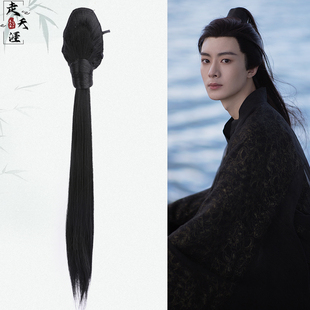 速发后区假发古装后勺脑发包一体古风汉服明制自然4型高温丝马尾8