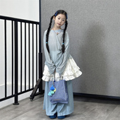 T恤防晒衣休闲百搭中性时髦韩版 TOUKIDS2025春新款 儿童纯色长袖