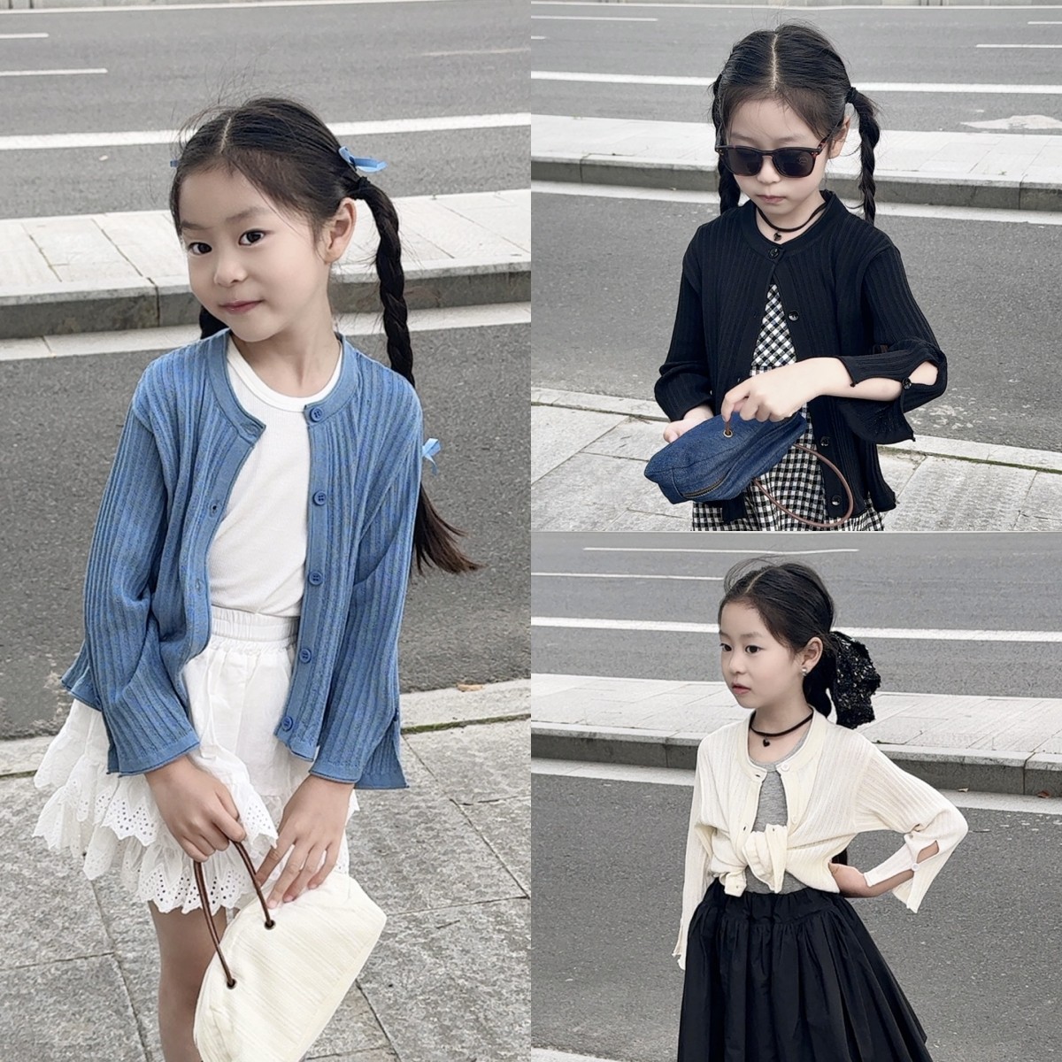 TOUKIDS女童毛衣针织衫开衫外套2025新款外搭夏季薄款上衣空调衫,童装/婴儿装/亲子装,毛衣/针织衫,淘宝优惠券,粉丝福利购,淘宝优惠卷