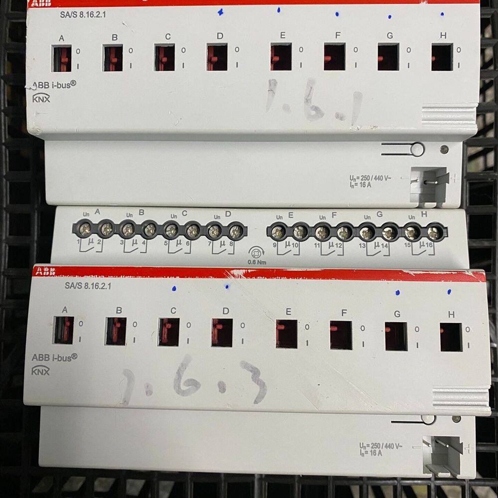 SA/S8.16.2.1 8路16A KNX开闭模块