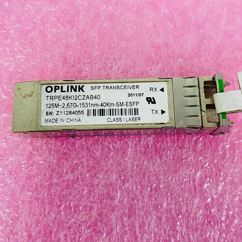 OPLINK SFP TRPE48KI2CZAB40 125