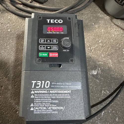 TECO东元T310-4001-变频器 0.75KW