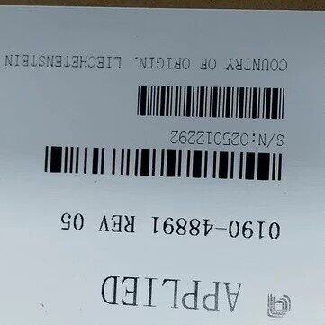 出APPLIED MATERIALS 0190-72680电
