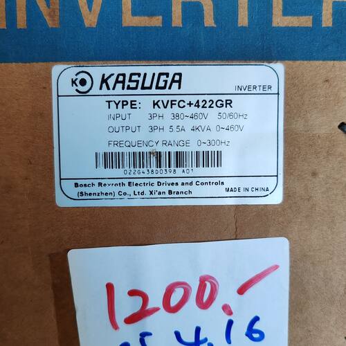 KASUGA变频器 代工 型号KVFC+422GR