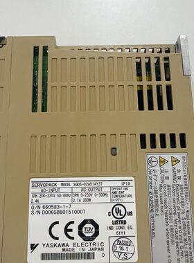 安川伺服驱动 SGDS-02A01AY37 拆机