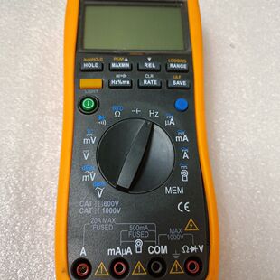 Victor 187万用表 黄色外壳 型号LOGGING M