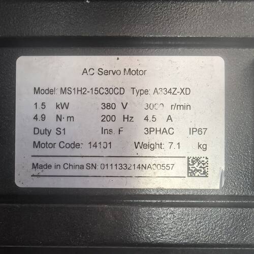 MS1H2-15C30CD-A334Z(代刹车)