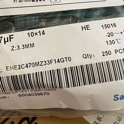 160v47uf 10x14sancon电解电容高频低阻长寿