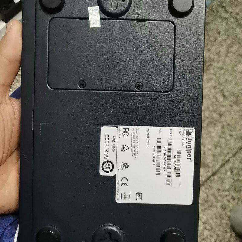 瞻博Juniper SSG-5-SH防火墙 带适配器