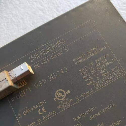 1p 6EP1 931-2EC42电源拆机