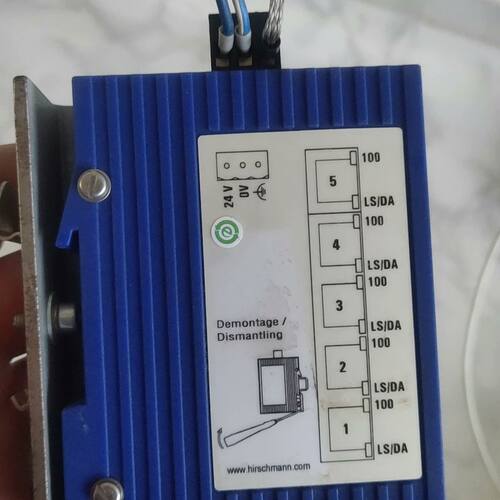 SPIDER 5TX 赫斯曼交换机    拆机  hirsc