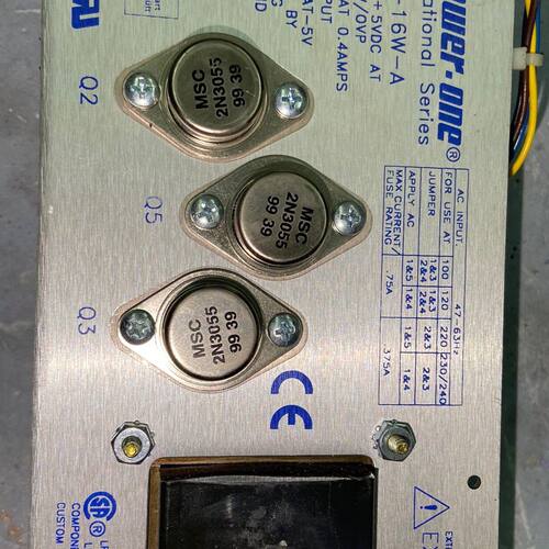 美国POWER-one线性电源HTAA-16W-A 输入:2