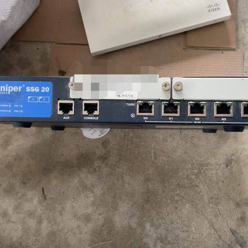 Juniper+ssg20-SH+防火墙+功能正常 成色如图