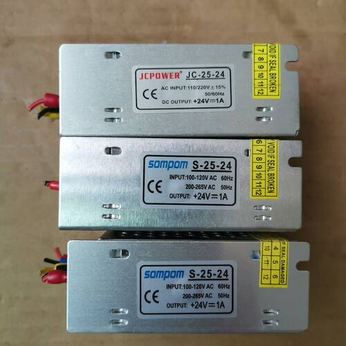 SOMPOM开关电源S-25-24、JC25-24 24V/