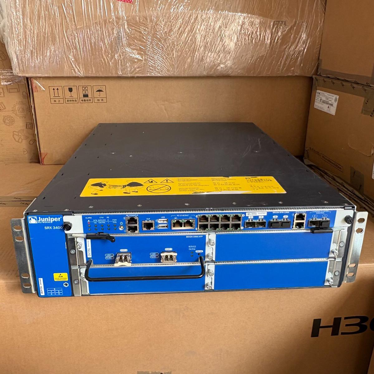 Juniper瞻博 SRX3400 防火墙  支持万兆 NP