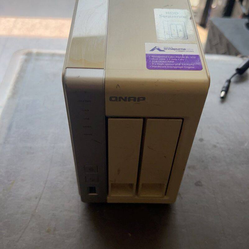 威联通NAS 型号TS-231p网络硬盘盒 现货 实物图 成