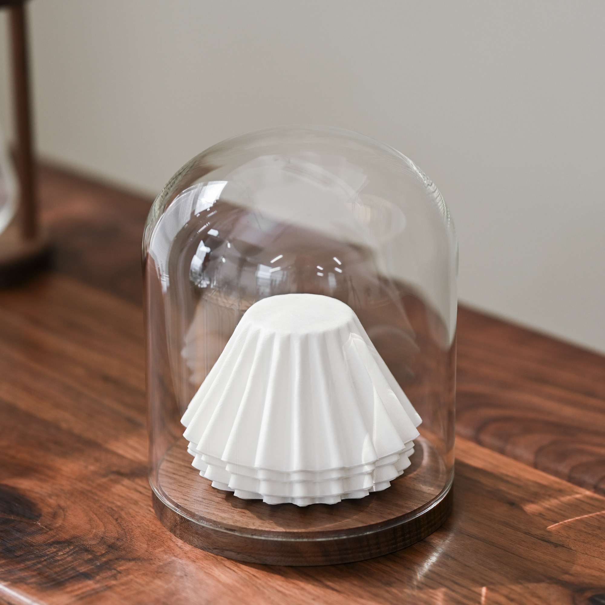 胡桃木手冲咖啡滤纸收纳盒实木