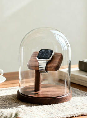 手表支架机械手表托架胡桃木高档饰品放置架手表展示架收纳盒实木